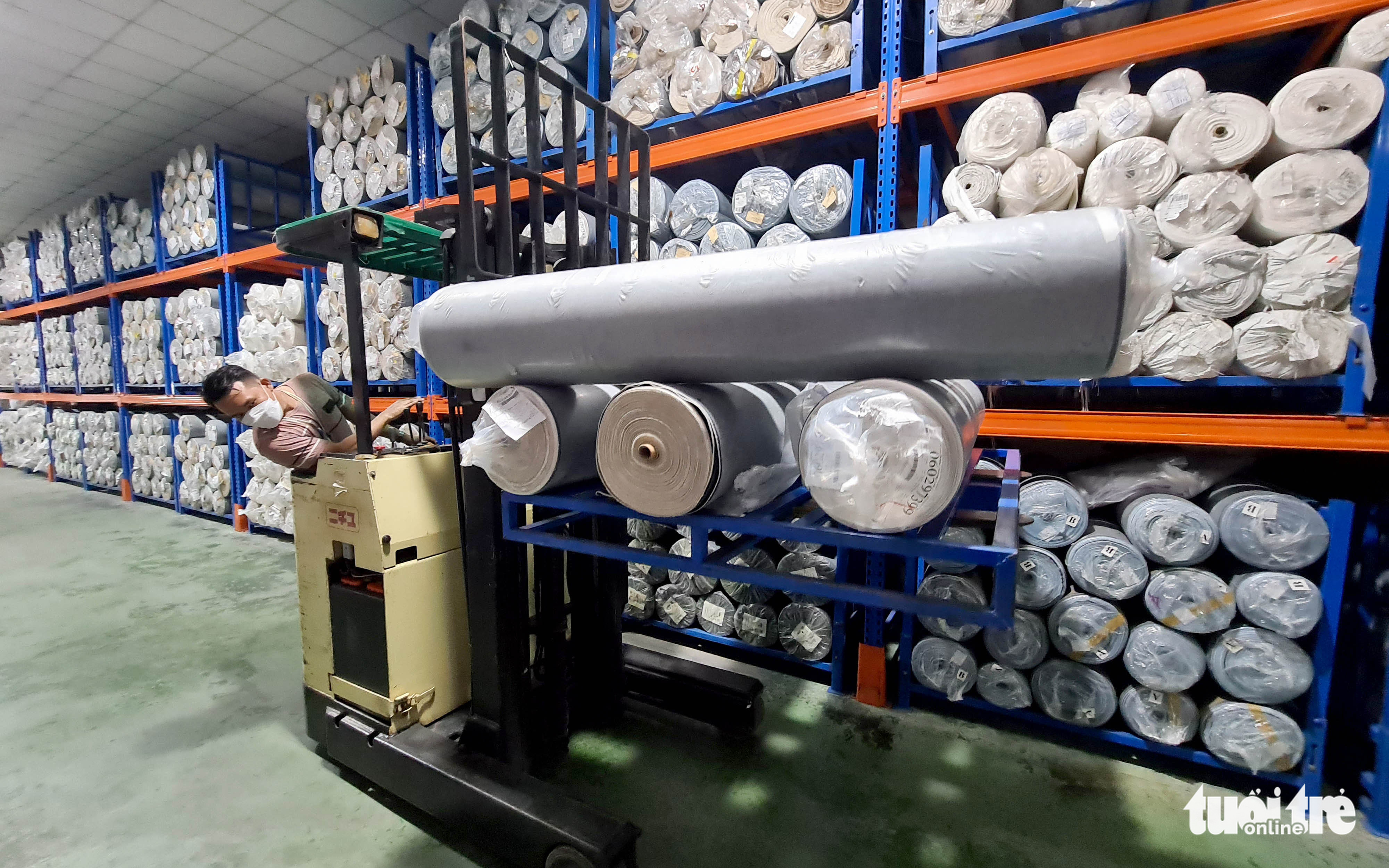 A worker is pictured at a factory in Ho Chi Minh City. Photo: Ngoc Hien / Tuoi Tre