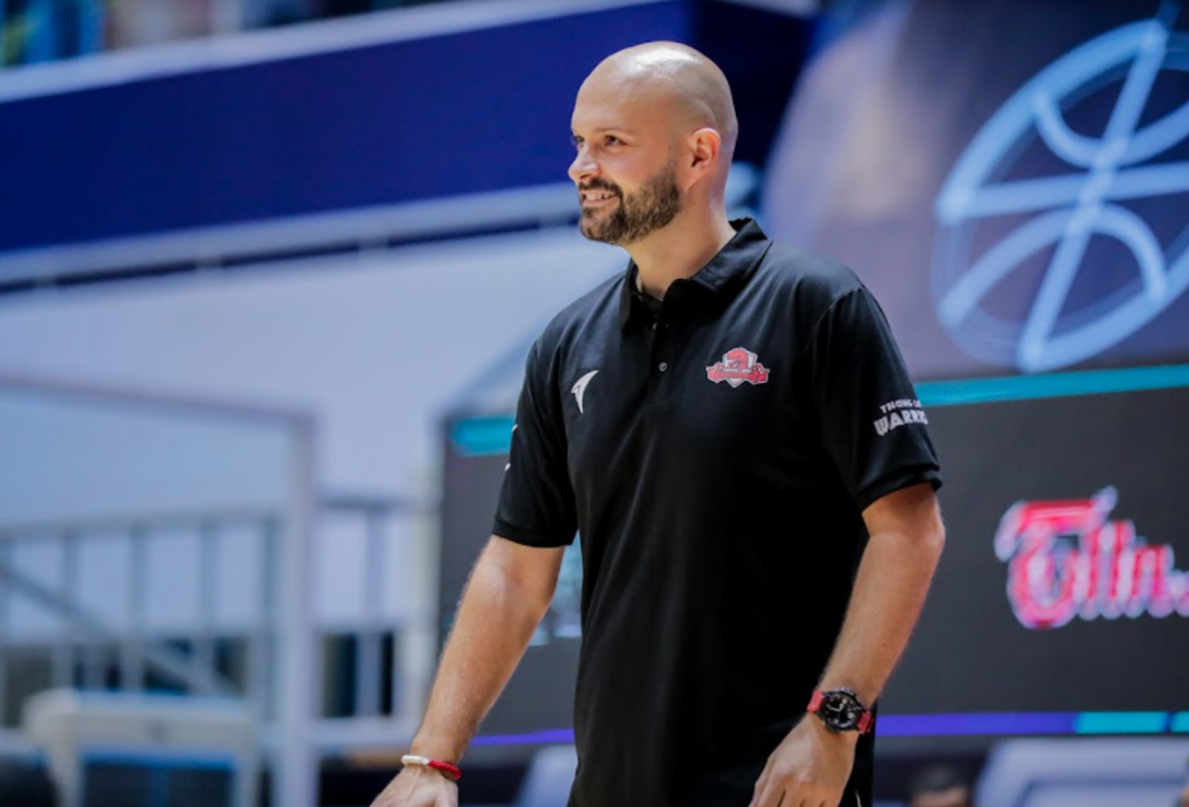 Thang Long Warriors’ coach Predrag Lukic. Photo: VBA