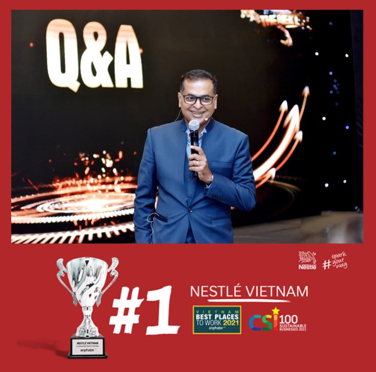 Binu Jacob, CEO of Nestlé Vietnam