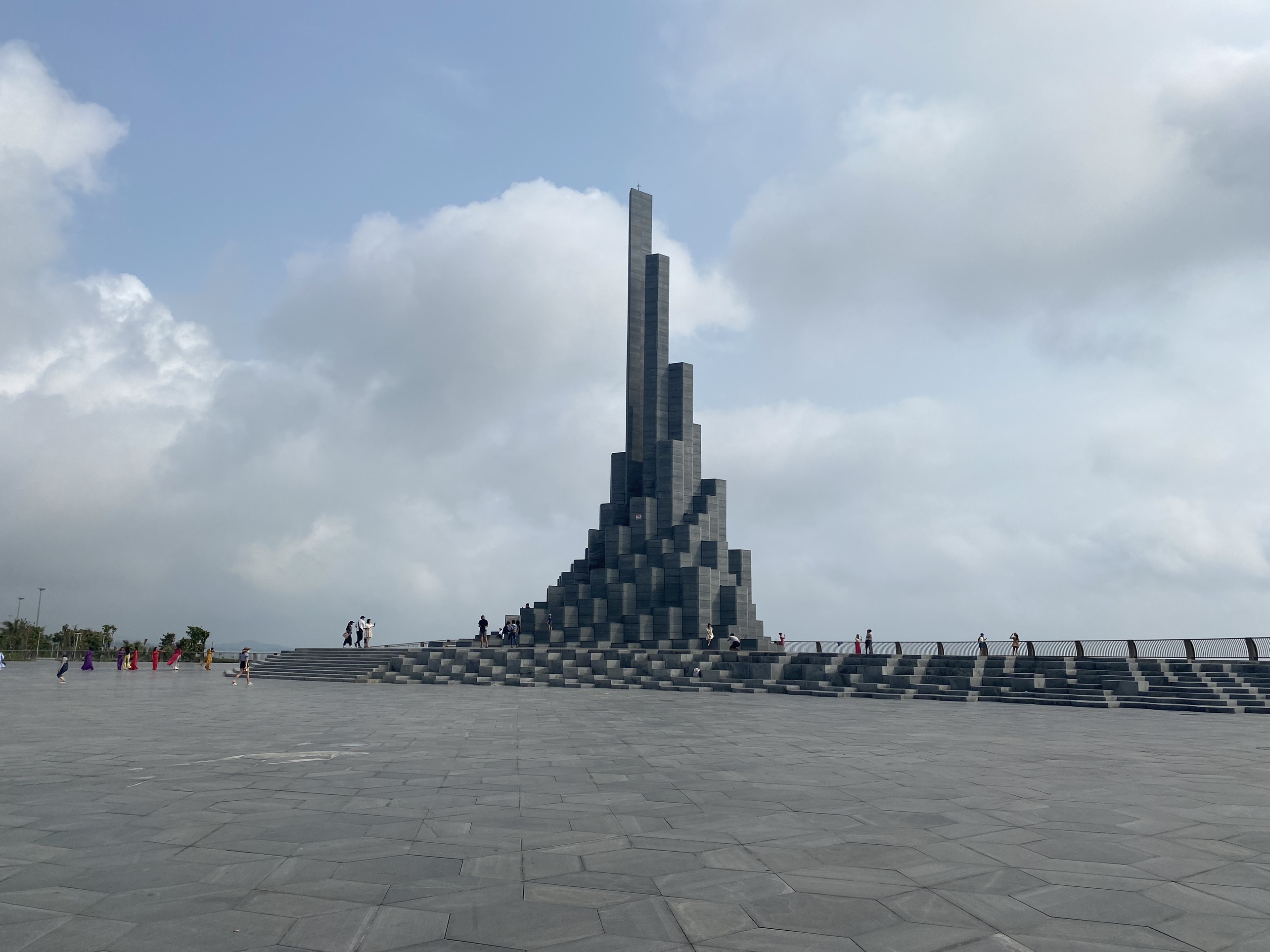 Nghinh Phong Tower is a new symbol of Tuy Hoa City. Photo: Vuong Anh