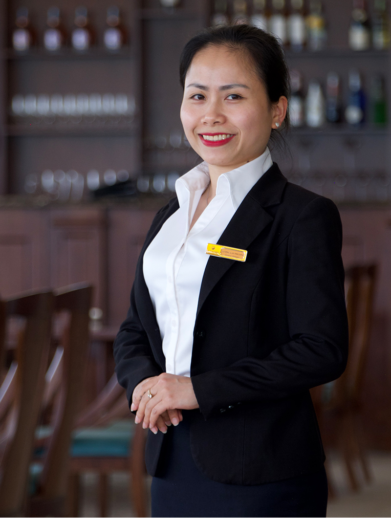 This photo shows Luong Lan Phuong, CEO of Le Champ Tu Le Resort Hot Spring & Spa in Van Chan District, Yen Bai Province, Vietnam. Photo: Nam Tran / Tuoi Tre