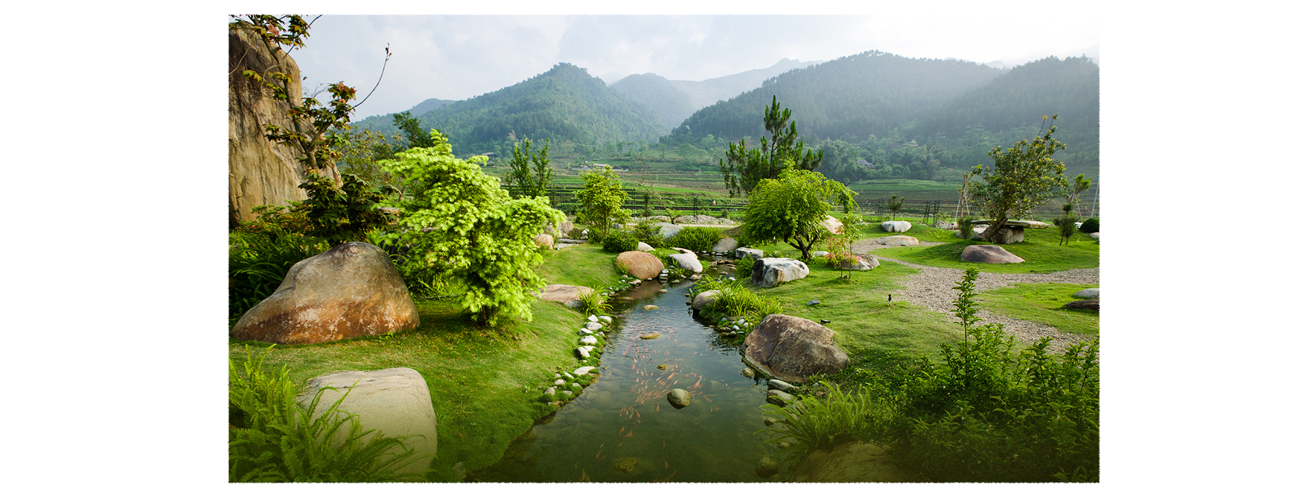 A corner of Le Champ Tu Le Resort Hot Spring & Spa in Van Chan District, Yen Bai Province, Vietnam. Photo: Nam Tran / Tuoi Tre