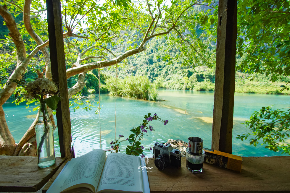 Dong Lam is pristine during the floating season. Photo: Hung Vi / Tuoi Tre
