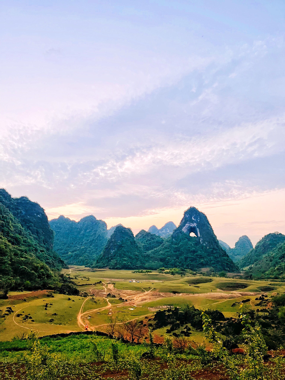A view of Mat Than Mountain in Cao Bang Province, northern Vietnam. Photo: Ly Dao Huy / Tuoi Tre