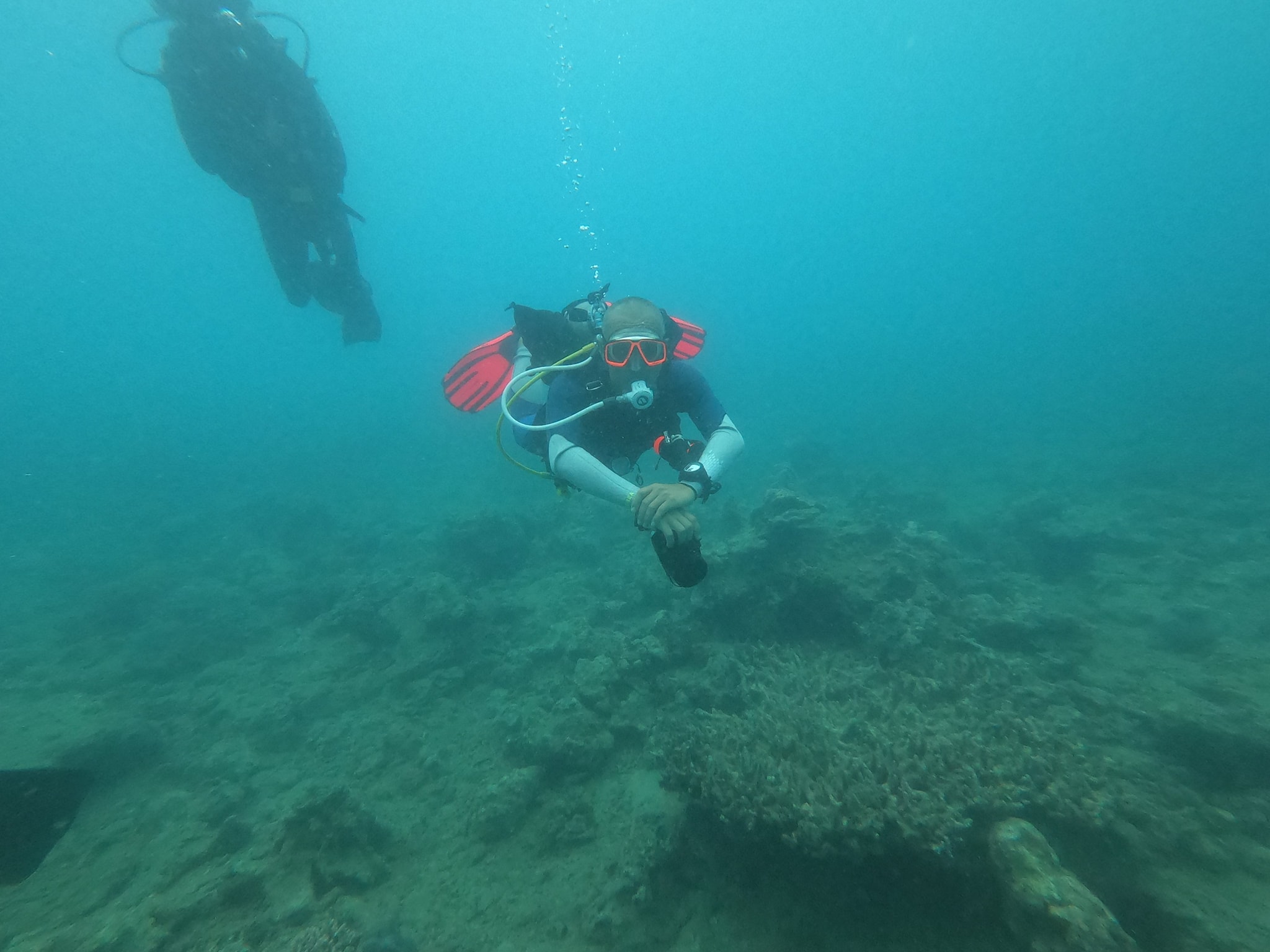 Dead corals at the Hon Mun Nature Reserve in Nha Trang City, Khanh Hoa Province, Vietnam in this photo uploaded by a Facebook user.