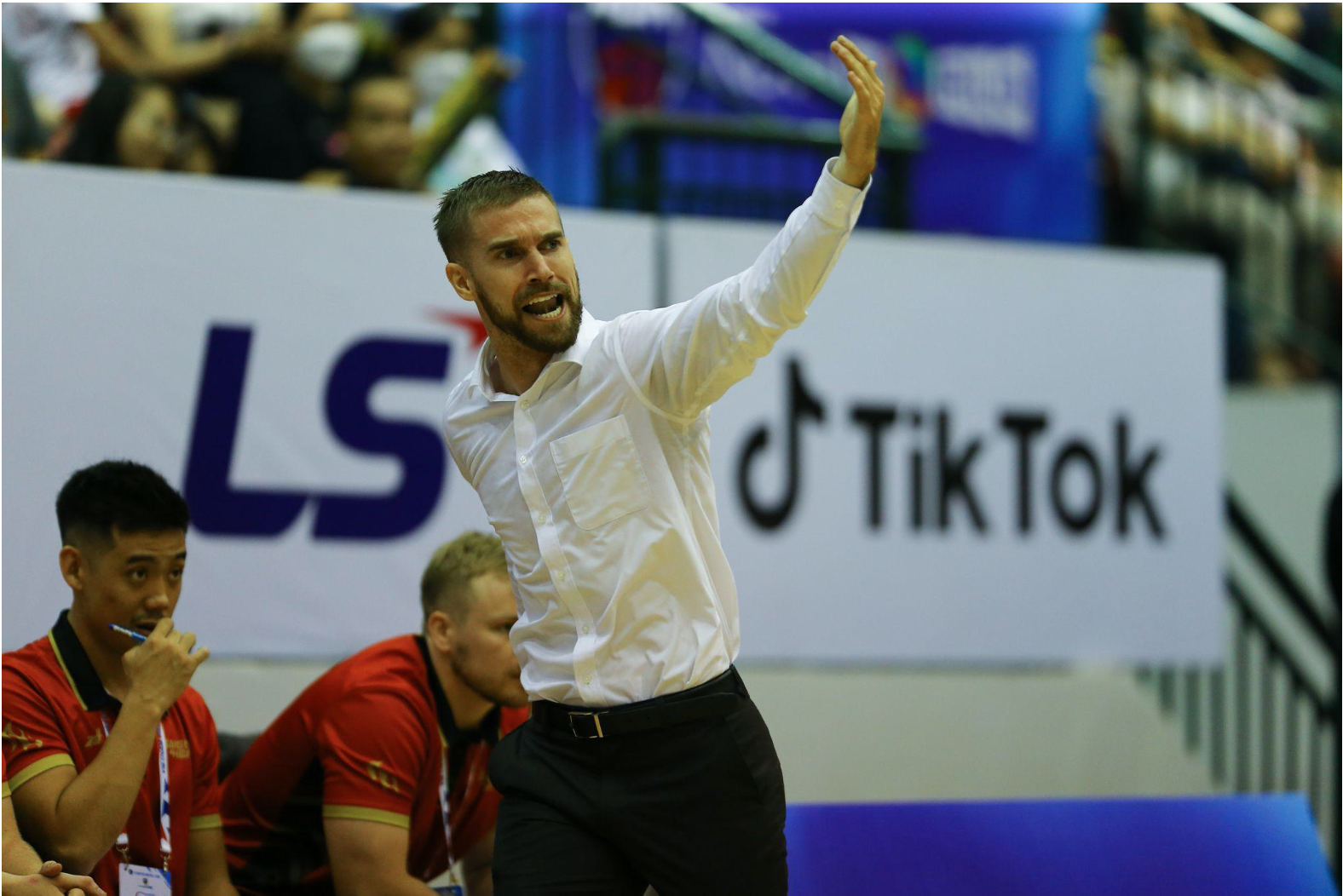 Coach Matt Van Pelt of Saigon Heat. Photo: VBA