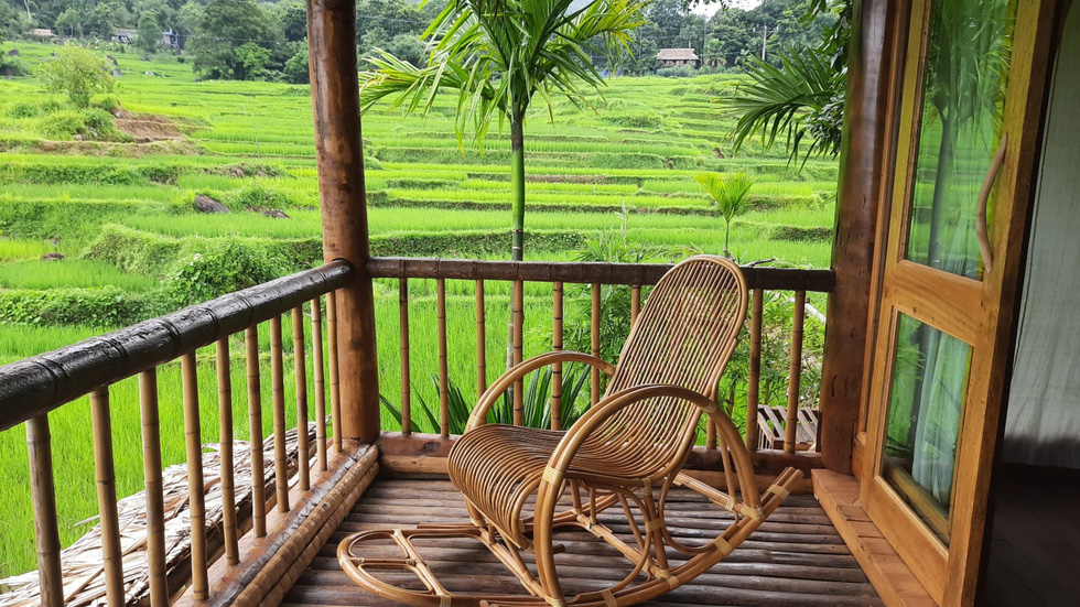 A view of Pu Luong – Luna Resort. Photo: Hoang Duyet / Tuoi Tre