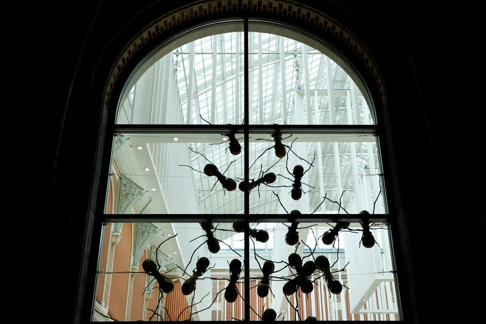 The exhibition Casa Tomada from artist Rafael Gomezbarros is displayed at Rijksmuseum in Amsterdam, Netherlands September 16, 2022. Photo: Reuters