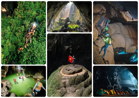 A tour to discover Son Doong cave, Quang Binh Province.