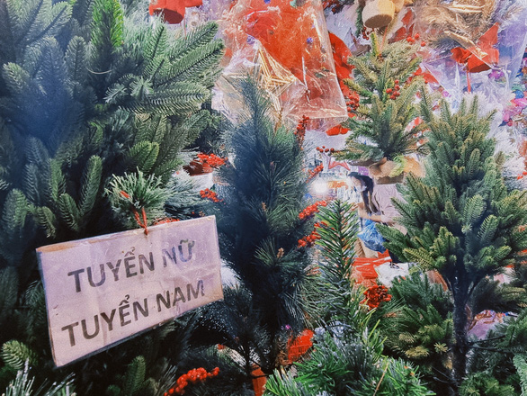 To meet the demand during the festive season at the end of the year, many shops recruit seasonal laborers. Photo: Nhat Xuan / Tuoi Tre