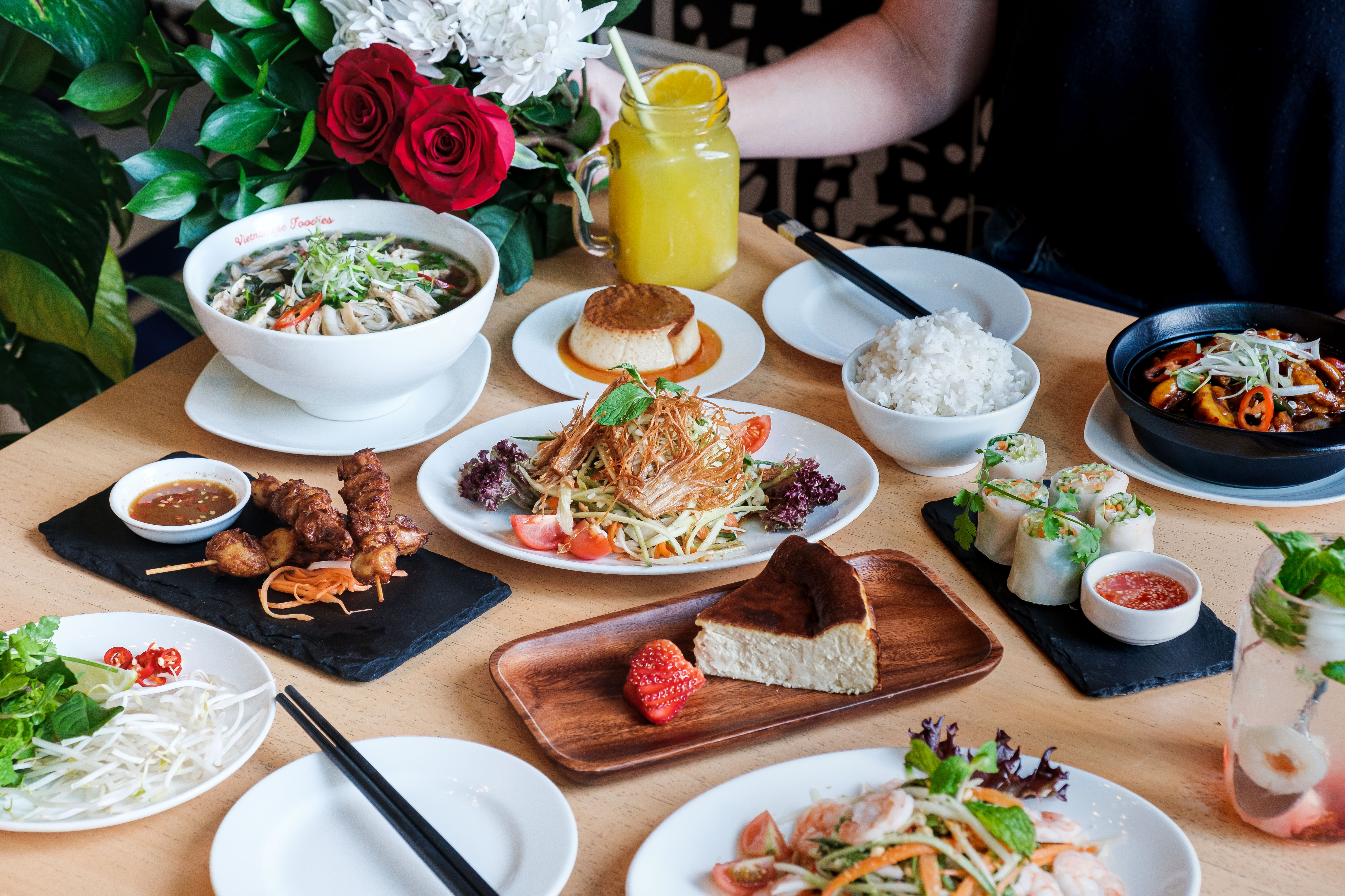 Vietnamese foods at Vietnamese Foodies in this supplied photo.