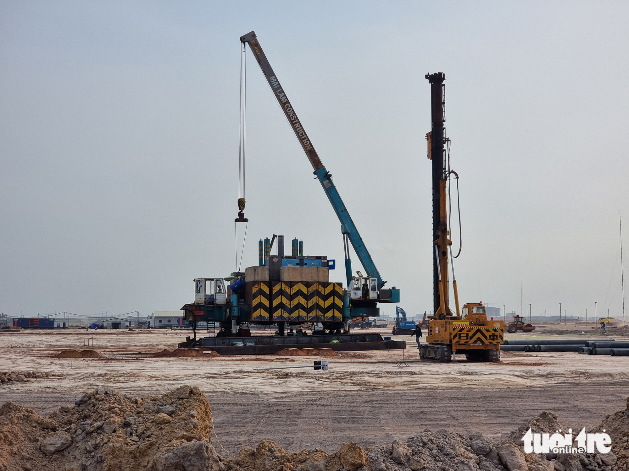 The area where the $1 billion factory of LEGO Group will be built at the Vietnam Singapore Industrial Park 3 in Binh Duong Province, Vietnam. Photo: Ba Son / Tuoi Tre