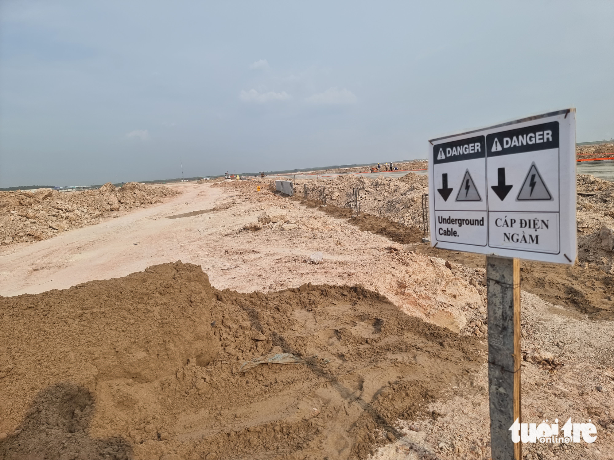 The construction site of the Vietnam Singapore Industrial Park 3 in Binh Duong Province, Vietnam. Photo: Ba Son / Tuoi Tre