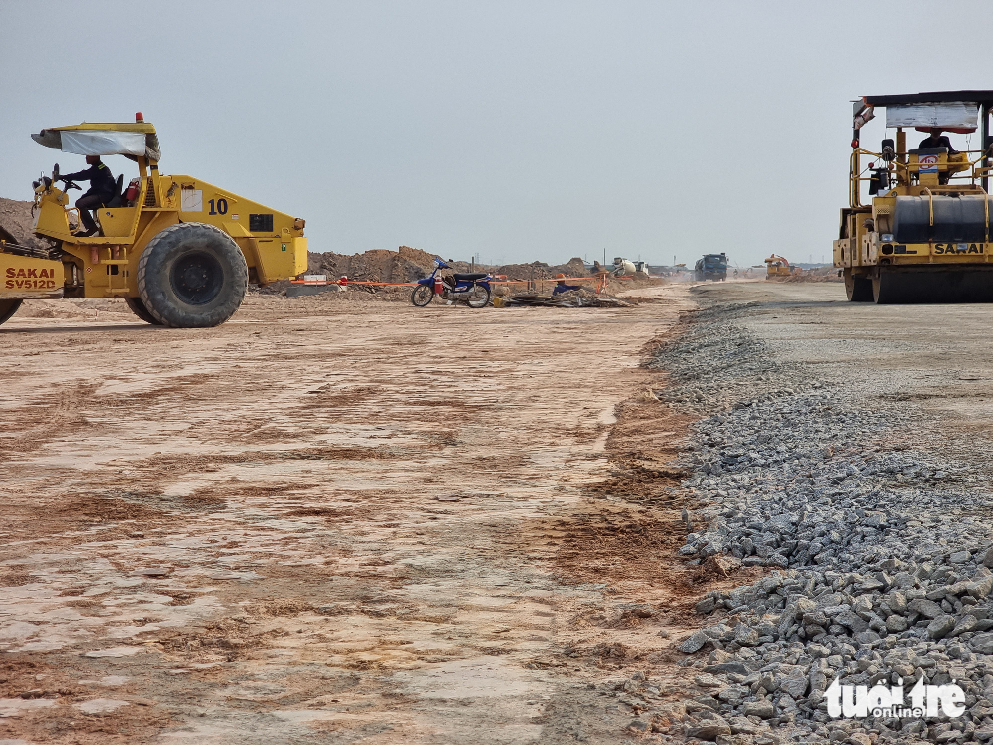 The construction site of the Vietnam Singapore Industrial Park 3 in Binh Duong Province, Vietnam. Photo: Ba Son / Tuoi Tre