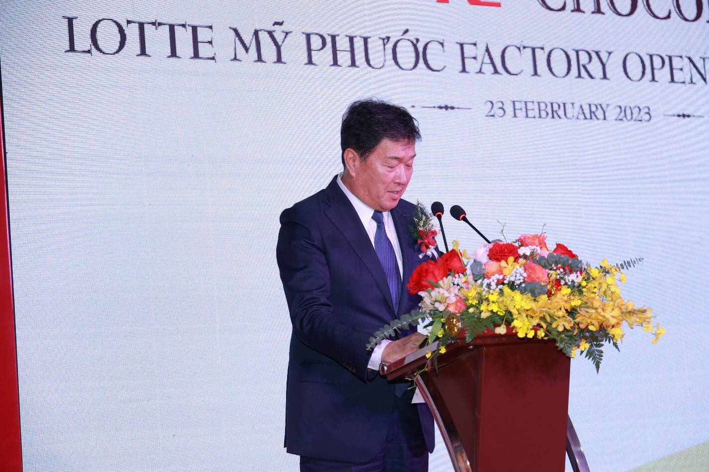 Mr. Gocho Eiichi - President of Lotte Co., Ltd.