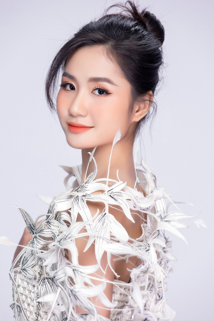 This supplied image shows Nguyen Thanh Ha, the newly-crowned beauty at Miss Eco International 2023 in Egypt.