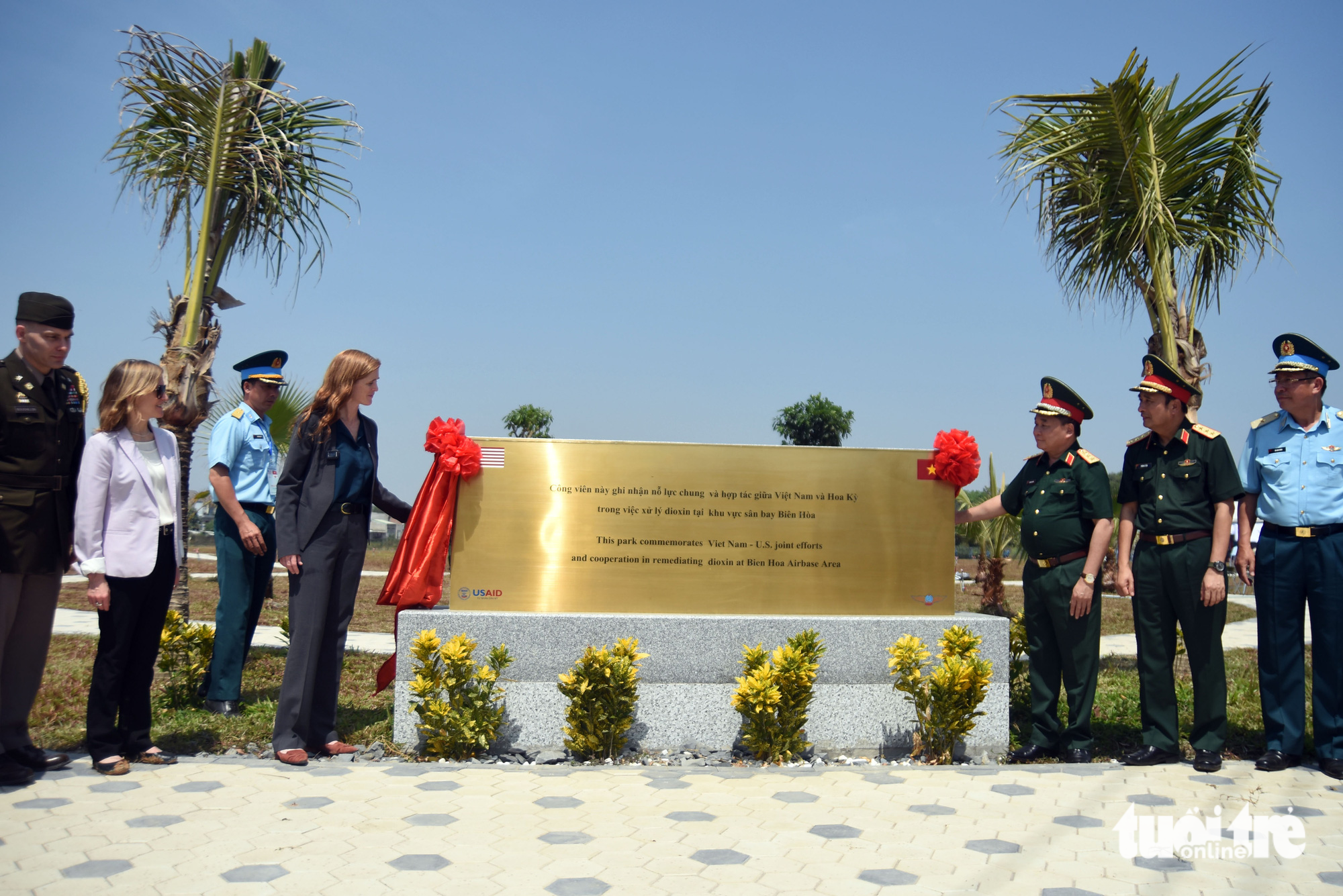 A park will be built on the treated land. Photo: A Loc / Tuoi Tre
