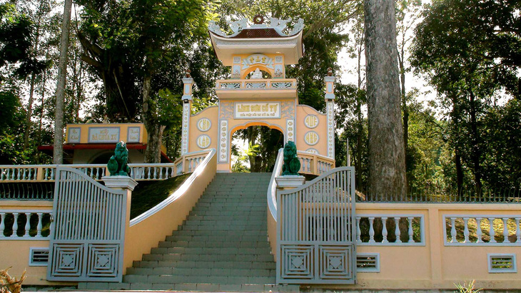 Linh Son Co Tu in the archaeological complex of Oc Eo – Ba The. Photo: An Giang Department of Culture, Sports and Tourism
