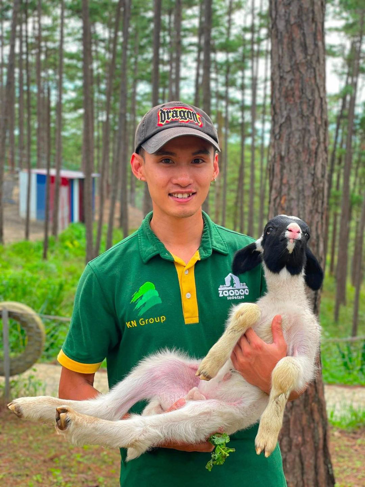 About some 40 kilometers from Da Lat City, ZooDoo is home to many animals imported from overseas. Photo: ZooDoo