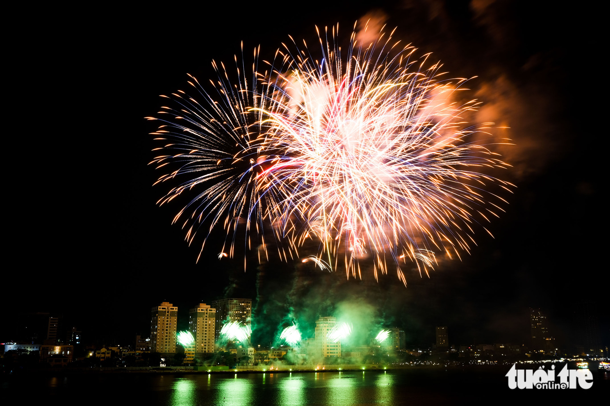 The performance of the Vietnamese team at the DIFF 2023 in Da Nang, central Vietnam. Photo: Tan Luc / Tuoi Tre