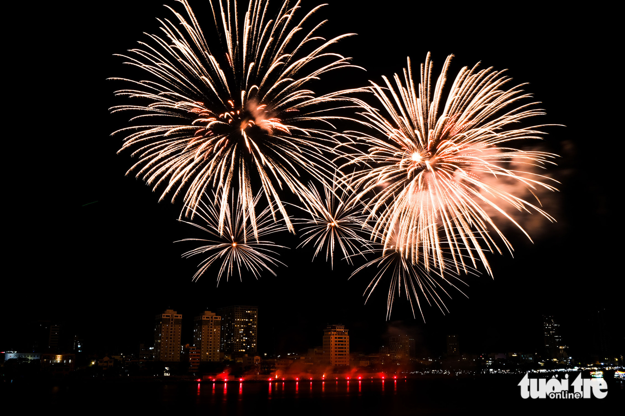 The performance of the Vietnamese team at the DIFF 2023 in Da Nang, central Vietnam. Photo: Tan Luc / Tuoi Tre