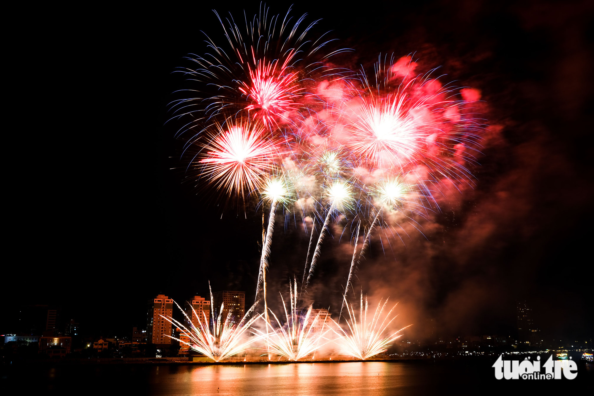 The performance of the Vietnamese team at the DIFF 2023 in Da Nang, central Vietnam. Photo: Tan Luc / Tuoi Tre