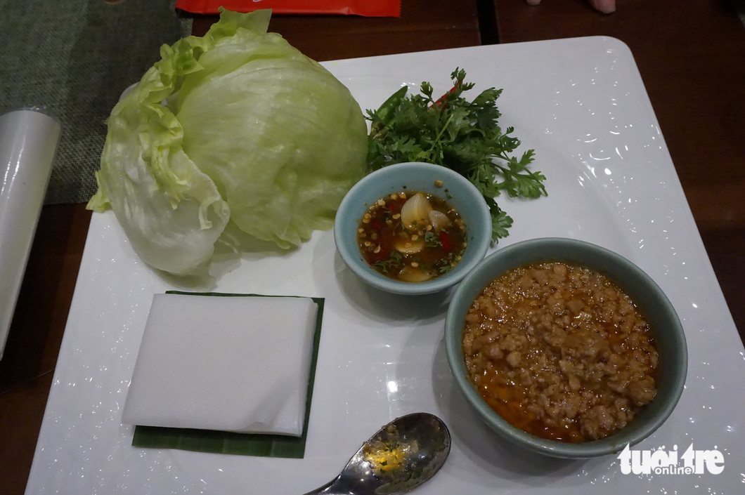 A version of pho rolls at Ngon Garden. Photo: T.Dieu