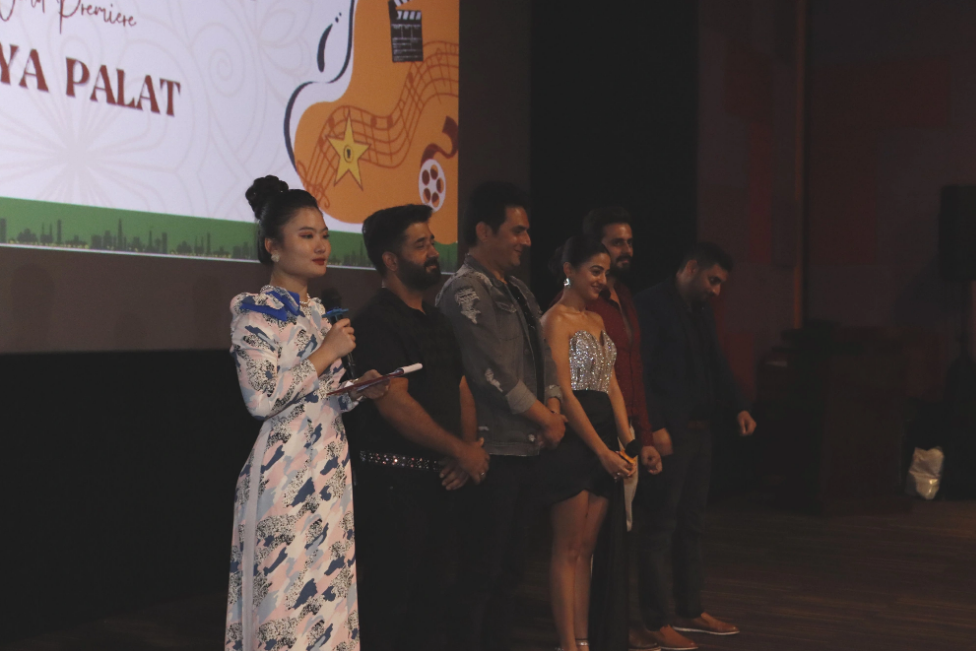 The cast and crew of Indian film Kaya Palat at the closing ceremony of the Indian Film Festival 2023. Photo: Supplied