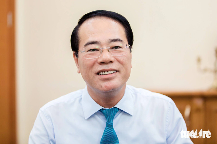 Dr. Tang The Cuong, Director of the Ministry of Natural Resources and Environment’s Department of Climate Change. Photo: Danh Khang / Tuoi Tre