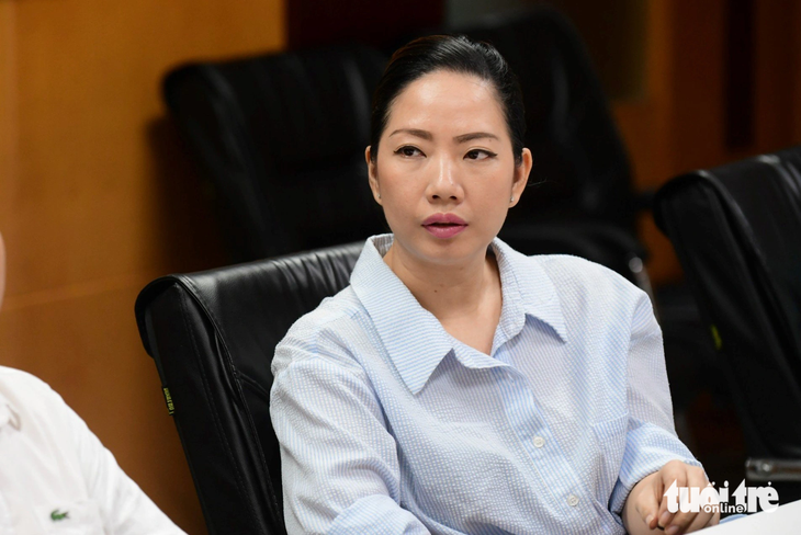 Bich Hoang, a representative of Pho Dau in Vietnam. Photo: Quang Dinh / Tuoi Tre