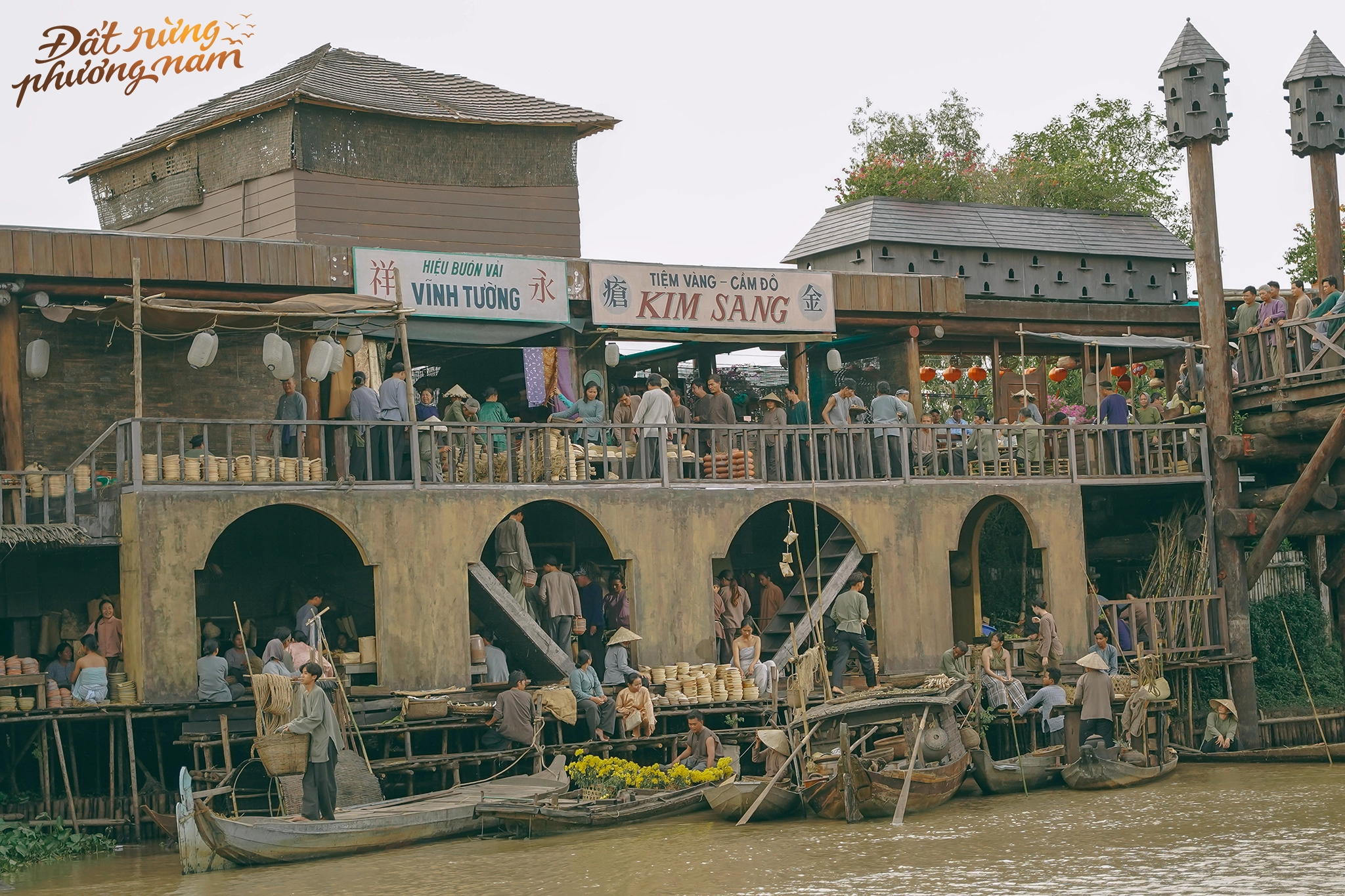 A scene from 'Dat Rung Phuong Nam' movie released by the filmmaking crew.