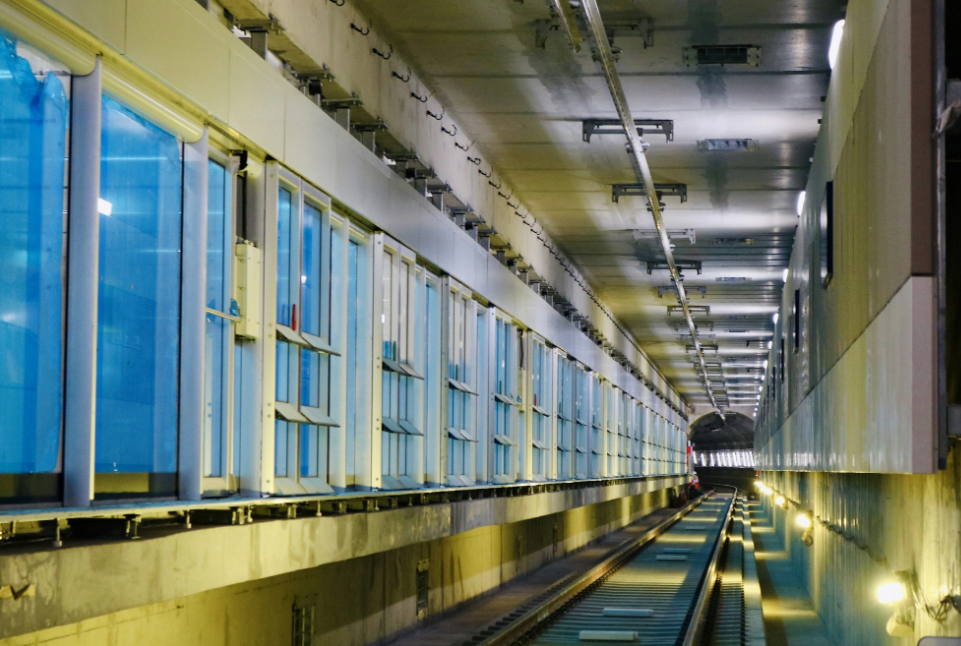 A track at the underground Opera House station. Photo: MAUR
