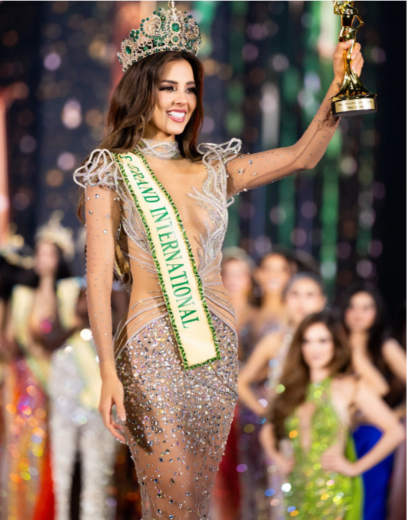 Luciana Fuster from Peru is crowned Miss Grand International 2023