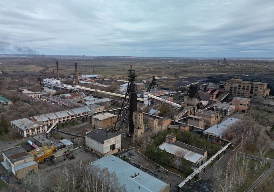 A view shows the Kostenko coal mine operated by ArcelorMittal Temirtau, as a rescue operation continues following a mine fire, in Karaganda, Kazakhstan October 28, 2023. Photo: Reuters