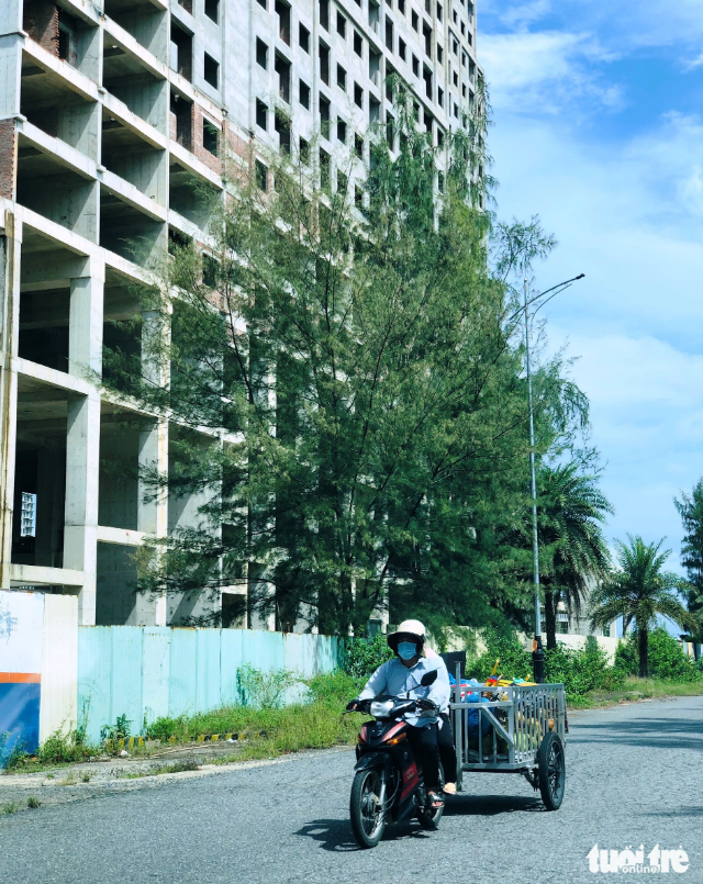 Cocobay Da Nang is now desolate. Photo: Tuoi Tre