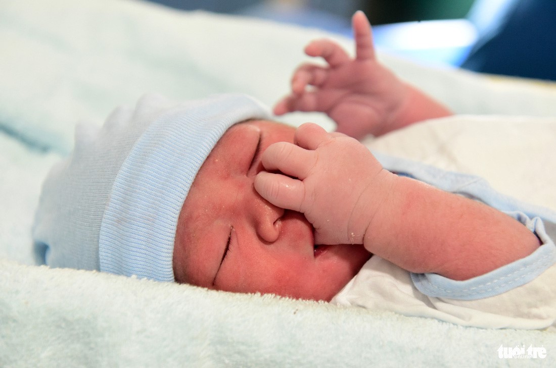 A newborn who comes into the world on New Year’s Eve.