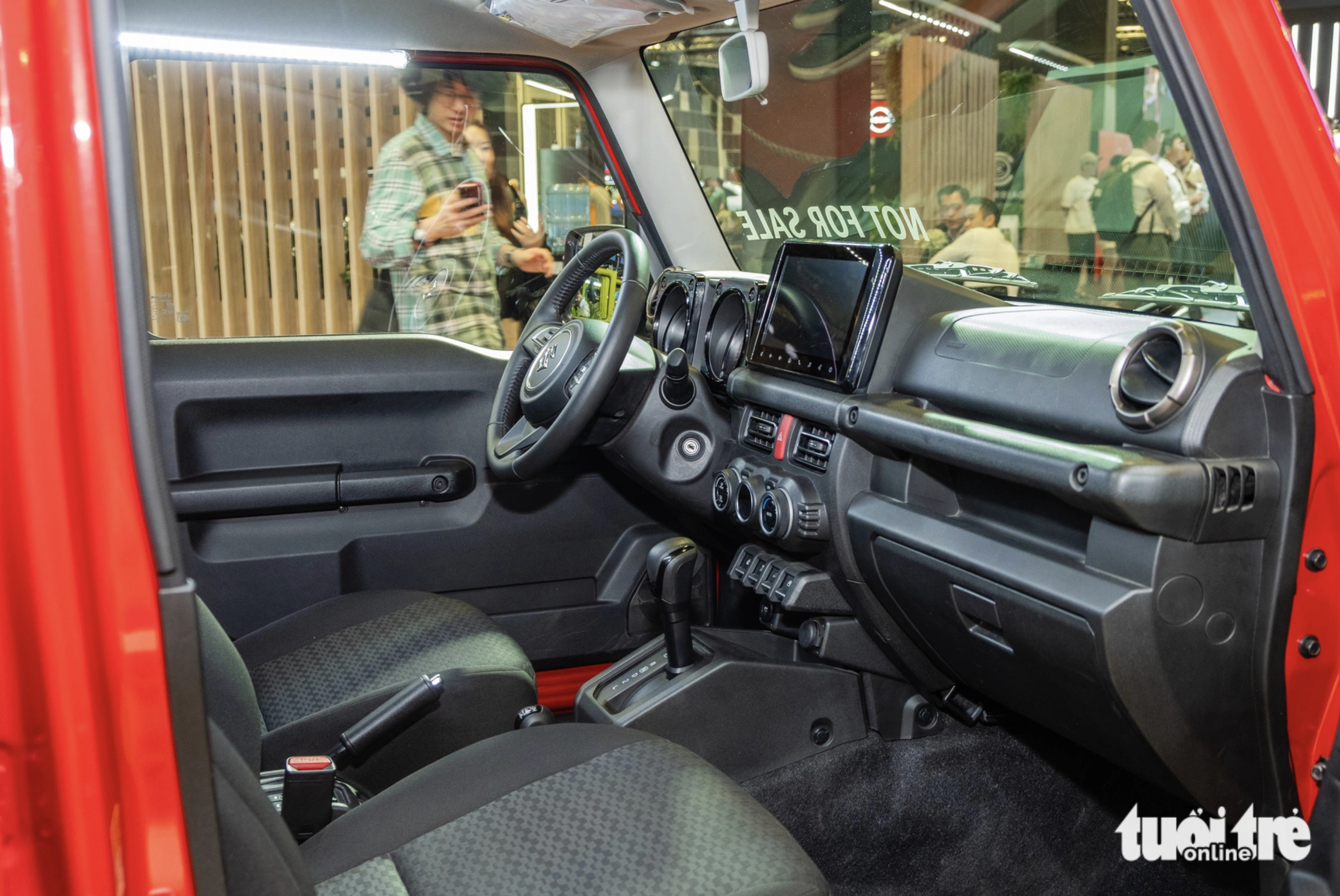 The interior of the five-door version. Photo: Le Hoang / Tuoi Tre