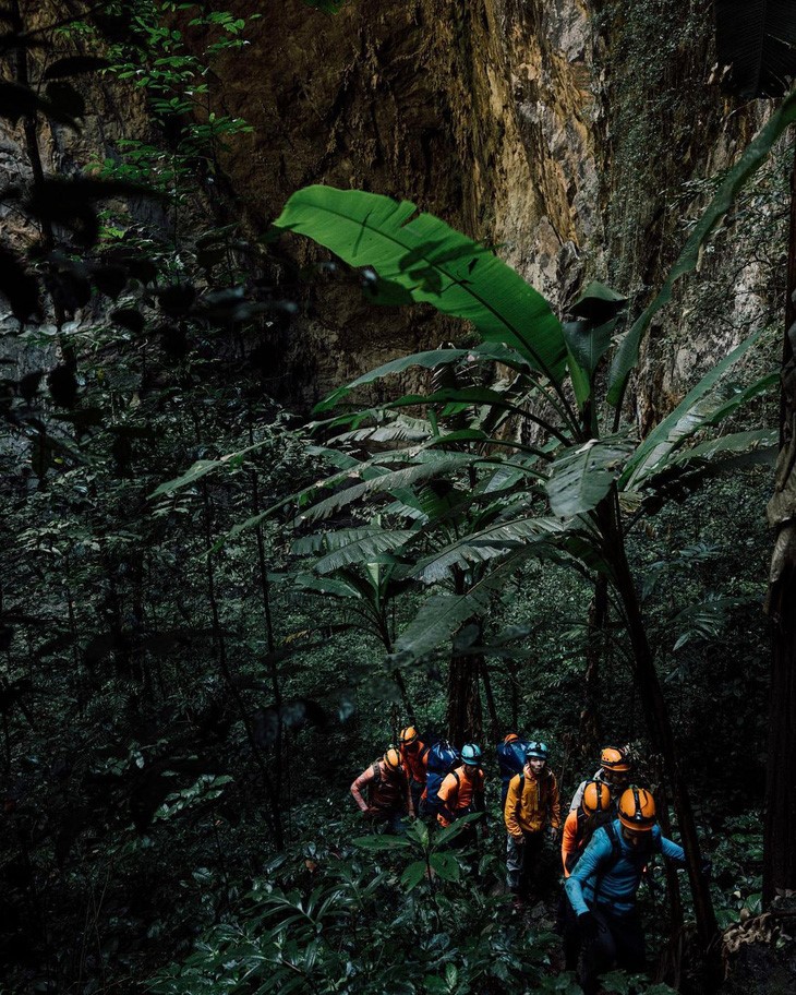 Son Doong Cave was discovered in 1991 by a local man named Ho Khanh. Photo: Instagram of Martin Garrix