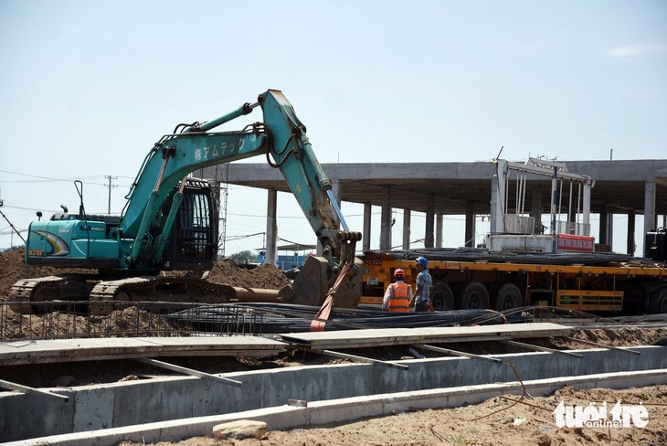 The investor has suspended the construction of the project and is completing procedures to obtain a construction license. Photo: A Loc / Tuoi Tre