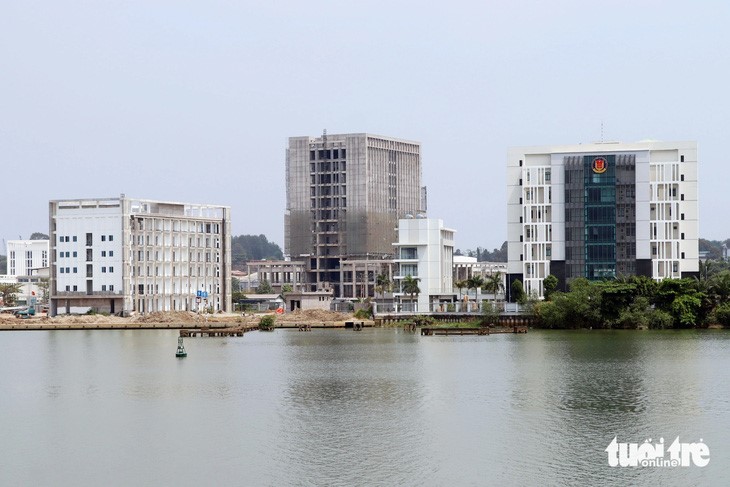 The headquarters of a state audit office and the Dong Nai Police are being constructed in the new administrative and political center of Dong Nai.
