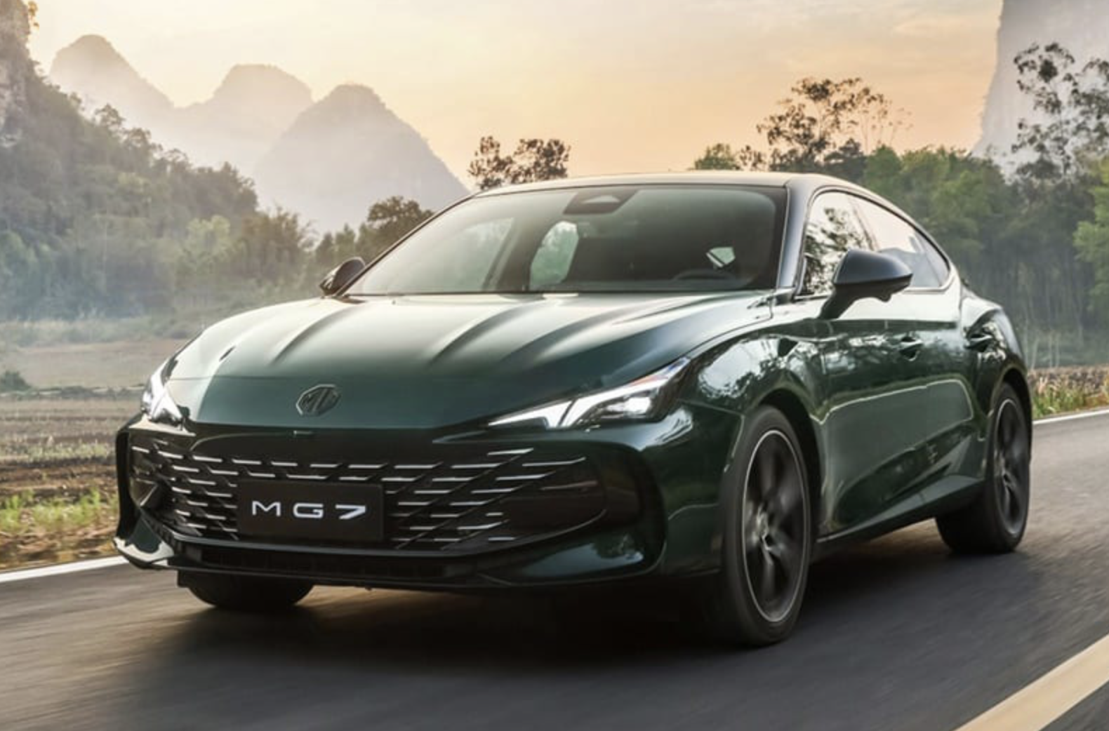 The MG7 is a mid-size sedan. Photo: MG