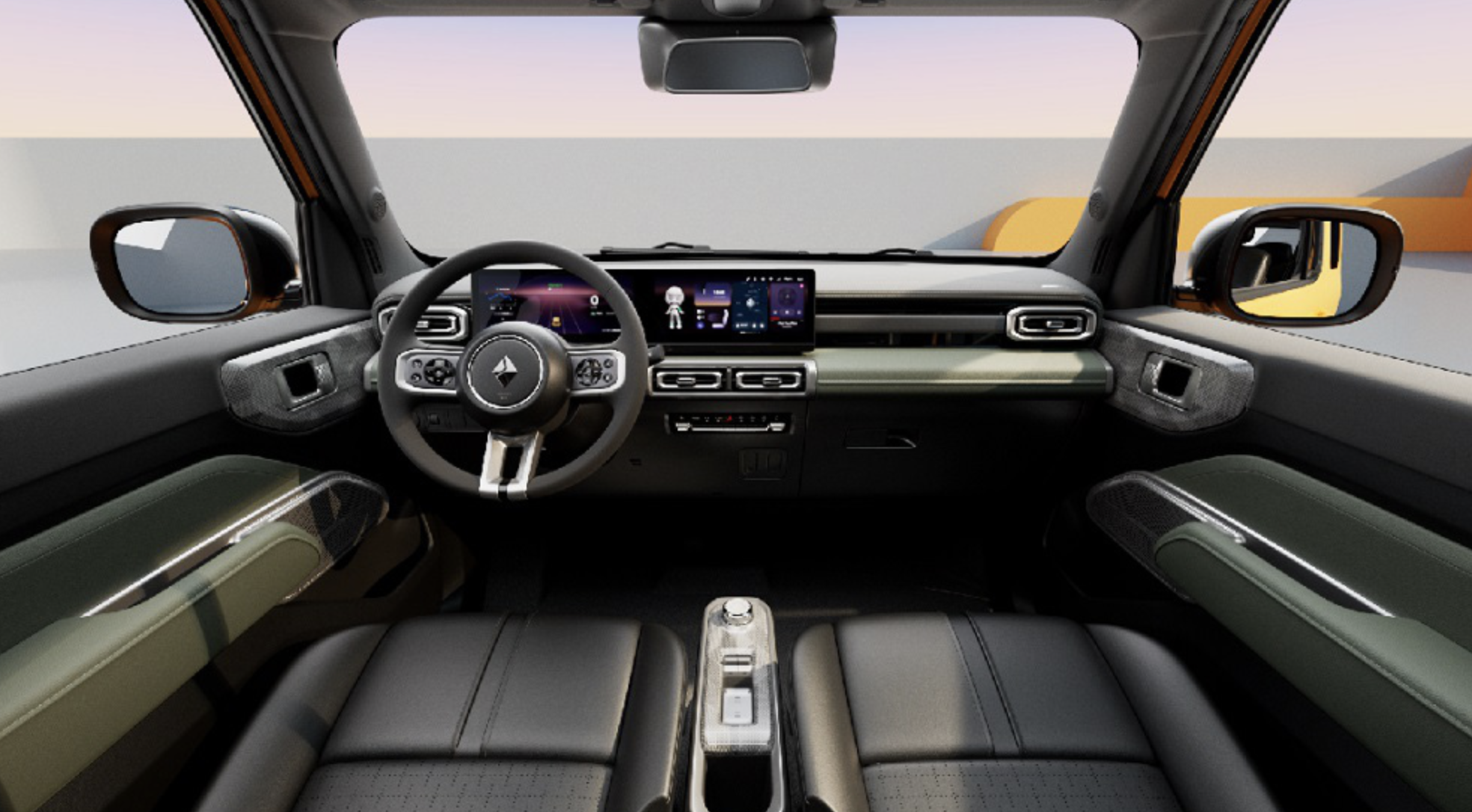 Its engine produces 68 horsepower. The car can travel for 303 kilometers after being charged. Photo: SAIC