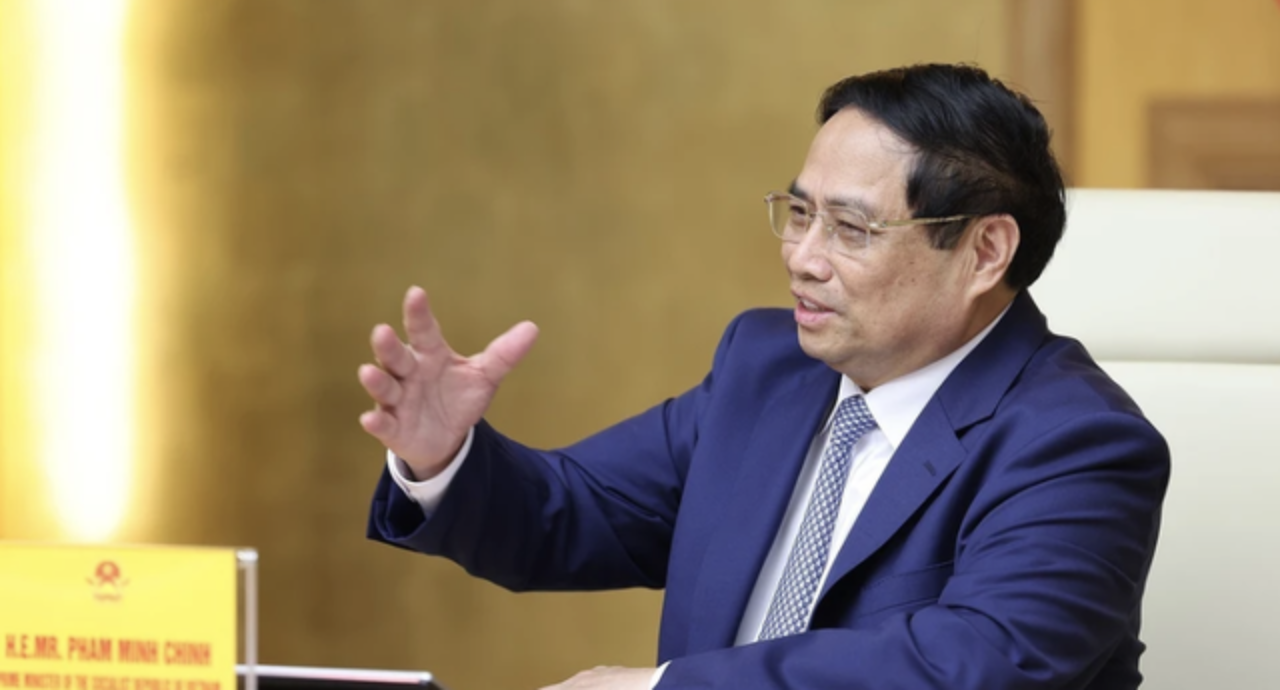 Vietnamese Prime Minister Pham Minh Chinh. Photo: VNA