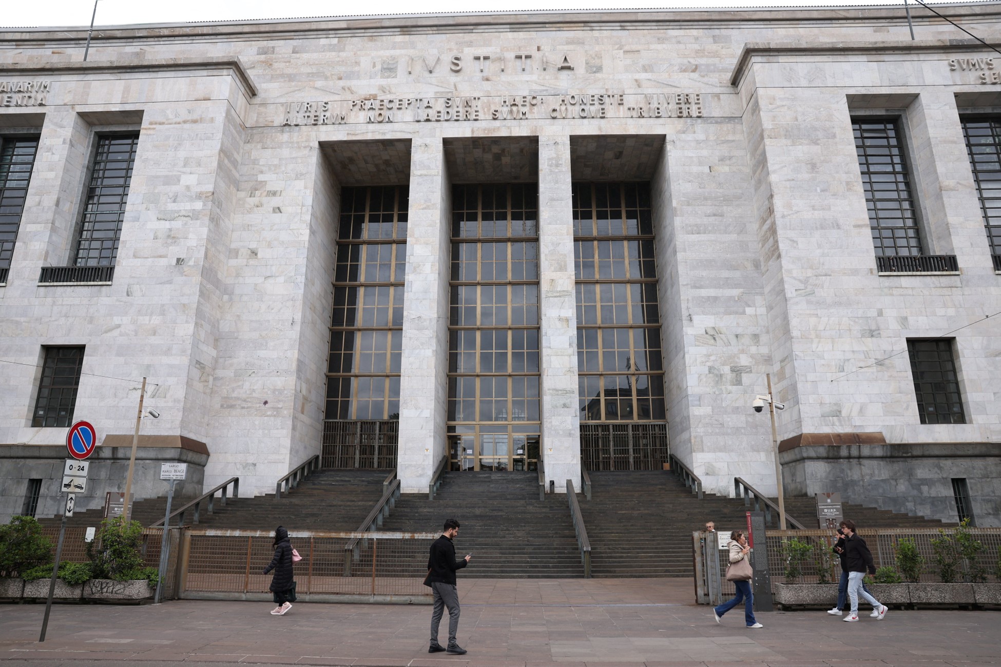 General view of Milan Court of Justice in Milan, Italy, April 26, 2024. Photo: Reuters