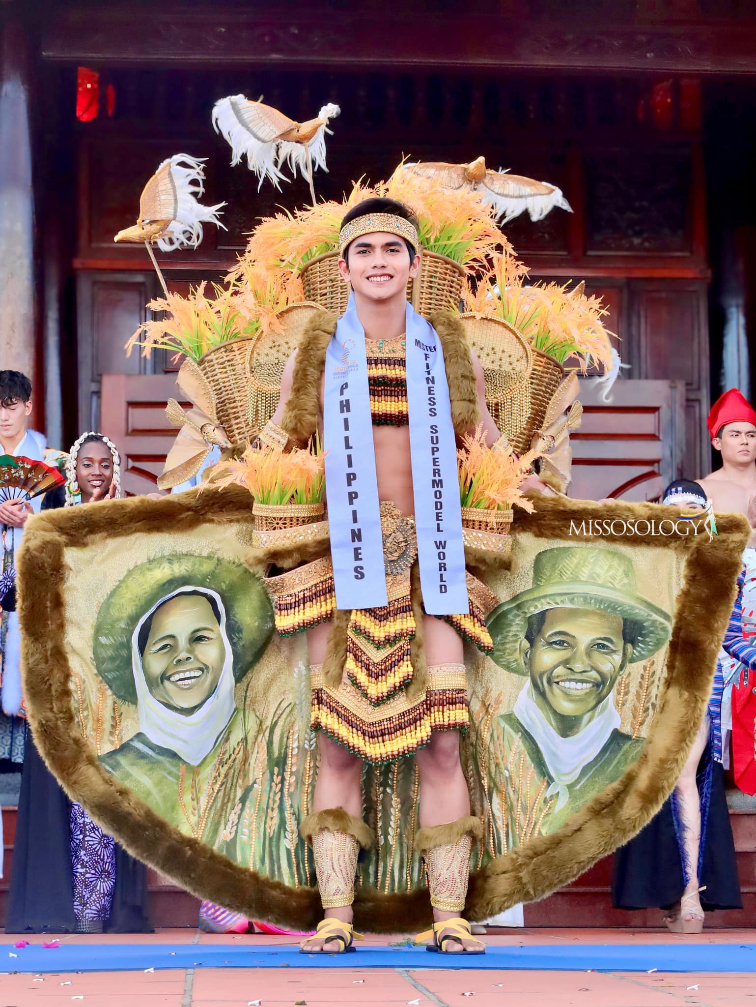 The Philippines’ cultural richness shines through their sophisticated design at the Miss & Mister Fitness Supermodel World 2024 in Ba Ria-Vung Tau Province, southern Vietnam, May 12, 2024. Photo: Missosology