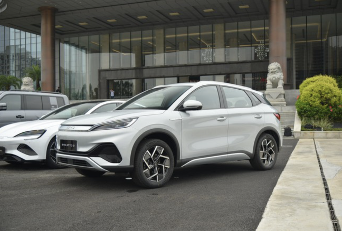 The Atto 3 is expected to compete with the CX-5 in the future. Photo: Lee Hoang / Tuoi Tre
