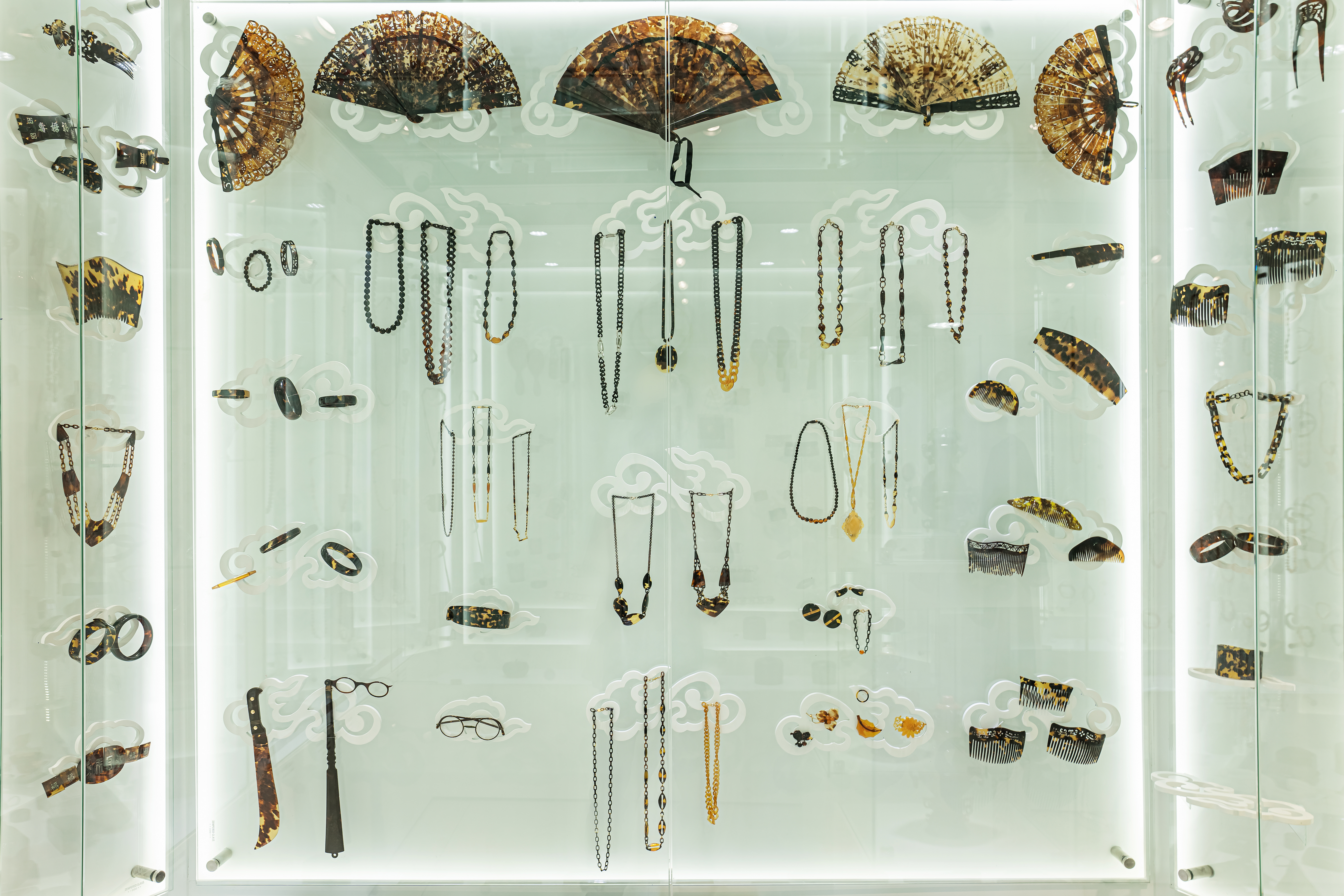 Jewelries from the Vietnamese Kinh ethnic group are displayed at the Vietnam's 54 Ethnic Groups Jewelry Museum in District 1, Ho Chi Minh City. Photo: Supplied