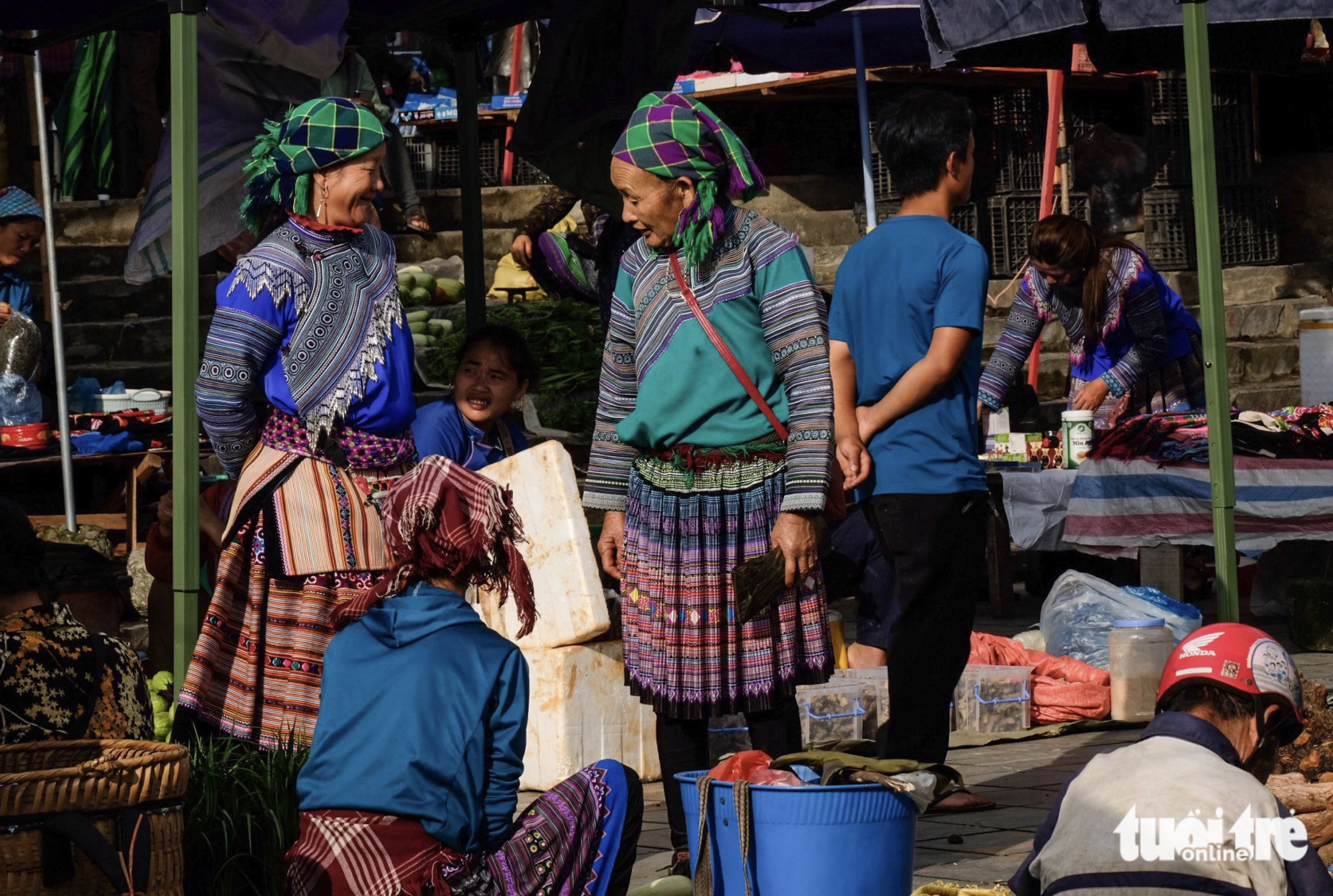 Bac Ha Market in Lao Cai Province also acts as a place for cultural exchange.