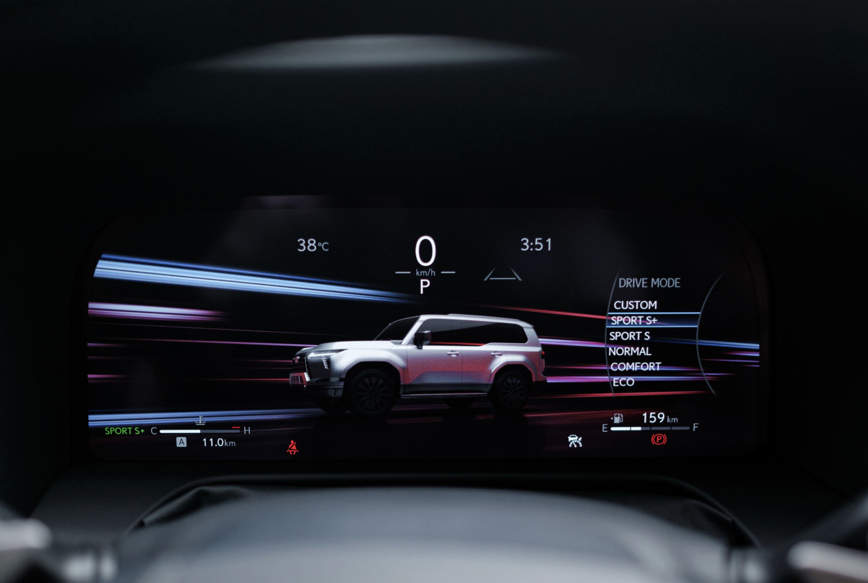 The model is capable of accelerating from zero to 100 kilometers per hour in seven seconds with a maximum speed of 170 kilometers. Photo: Lexus