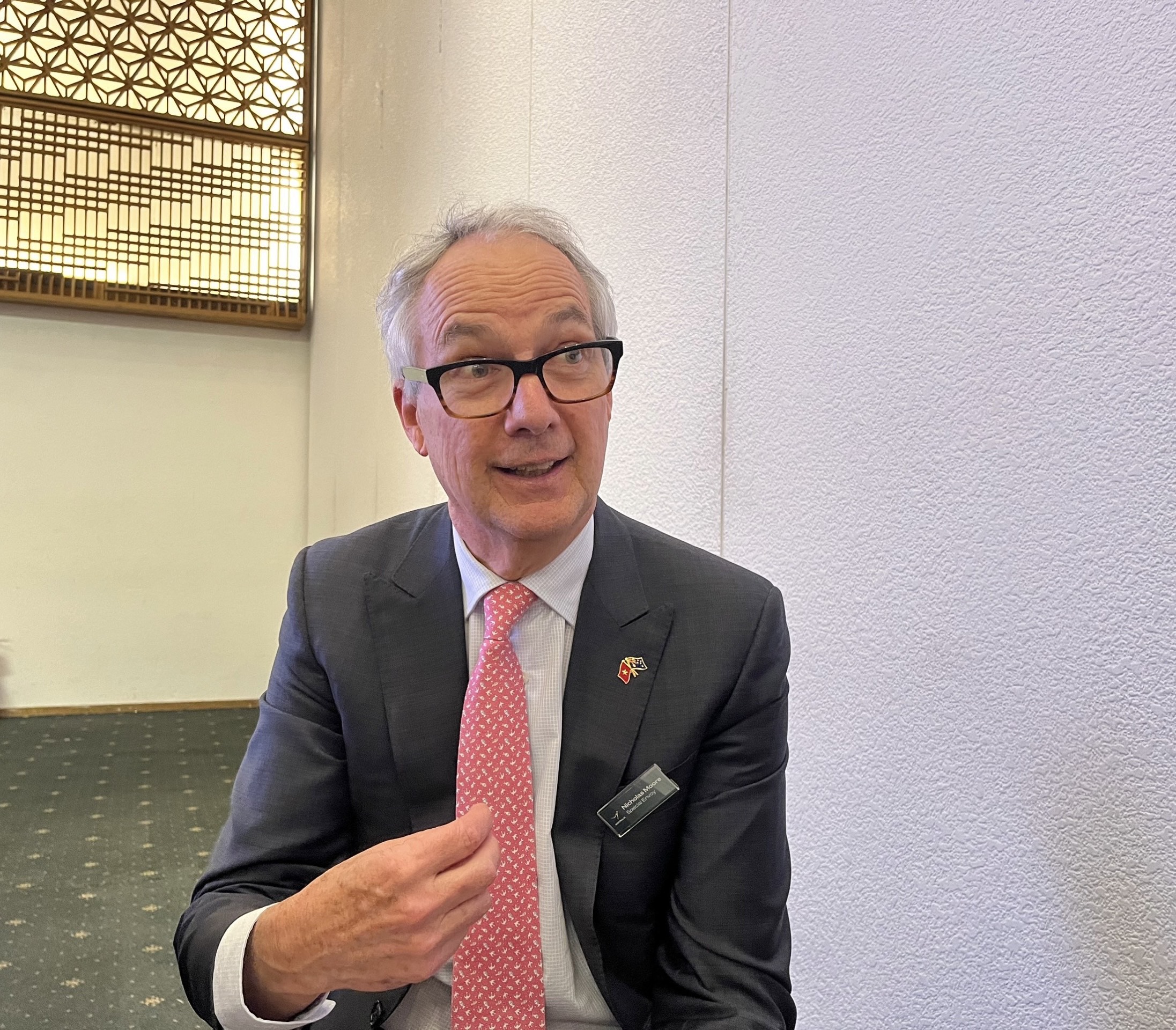 Australia’s Special Envoy for Southeast Asia Nicholas Moore. Photo: Tieu Bac / Tuoi Tre News